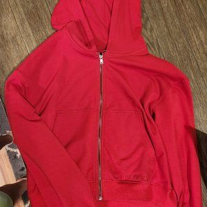 Ptula Cozy Cropped Zip Up